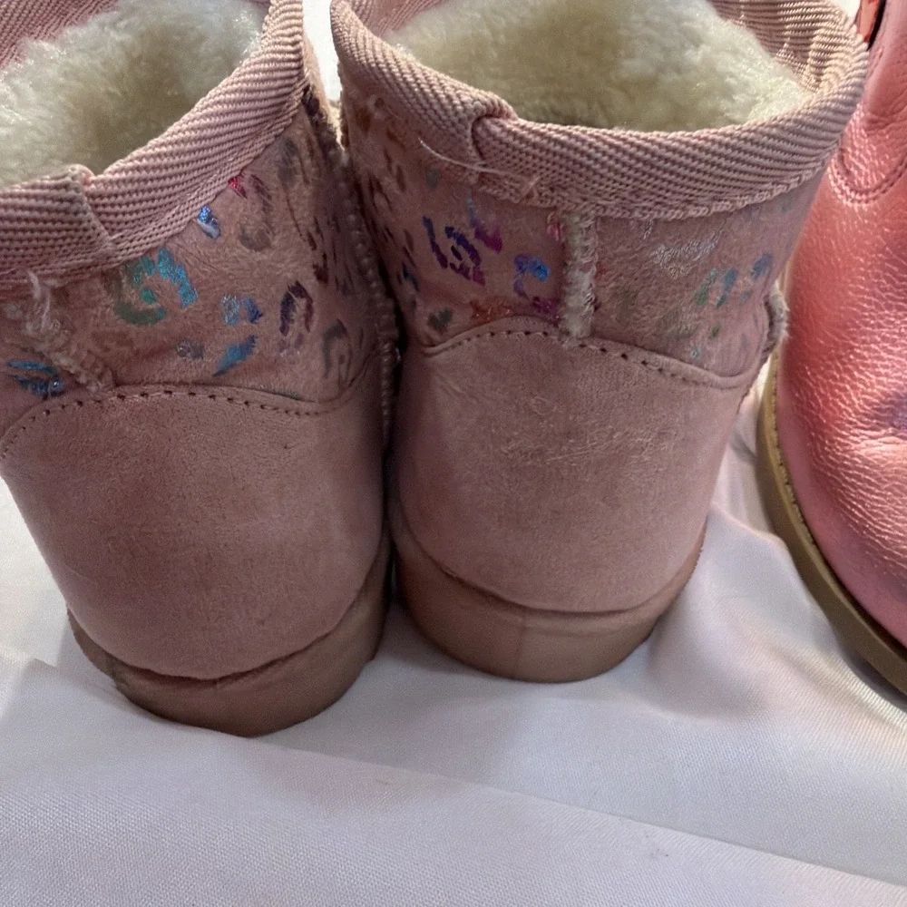 Lot of 4 Girls Ankle Boots Pink 9 /10 , All Rest R, 10 - Winter Spring Cowboy‎